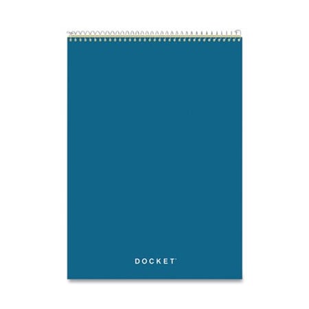 Tops Products TOPS, DOCKET RULED WIREBOUND PAD, WIDE/LEGAL RULE, GREEN COVER, 8.5 X 11.75, 70 SHEETS 63621